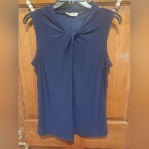 Tiffany & Grey Blue Dressy top